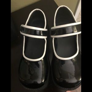 Demonia Sprite 1 Wedge Patent Leather Mary Janes